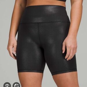 Lululemon Align High-Rise Short 8" *Shine
Radiate Foil Print Black